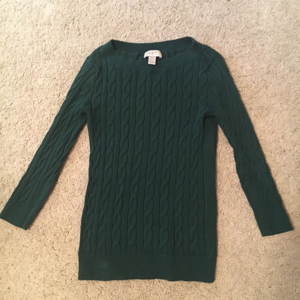 3/4 sleeve Loft sweater